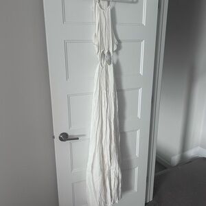 Vici Ivory Sleeveless Maxi Dress